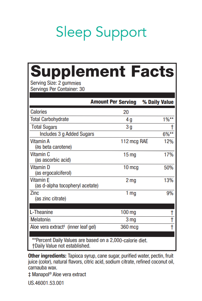 Sleep Support Gummies