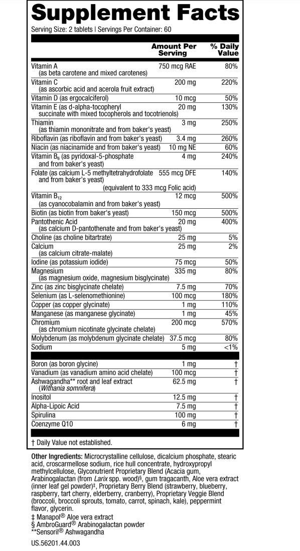 Catalyst Multivitamin by Mannatech