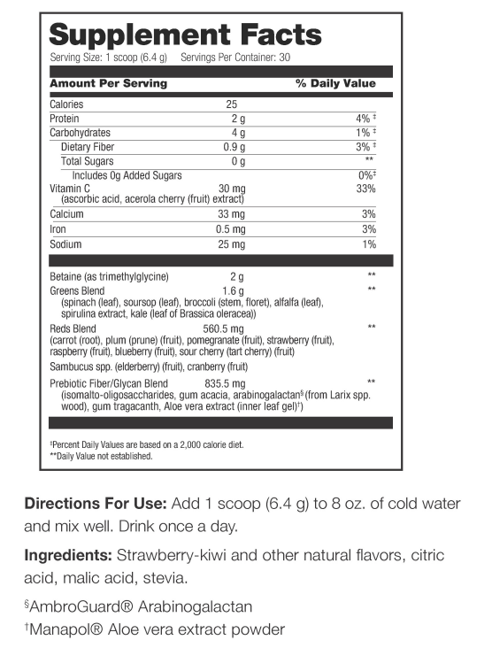 Mannatech Superfood Greens and Reds