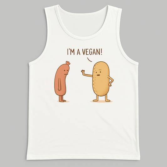 Men's Tank Top - White