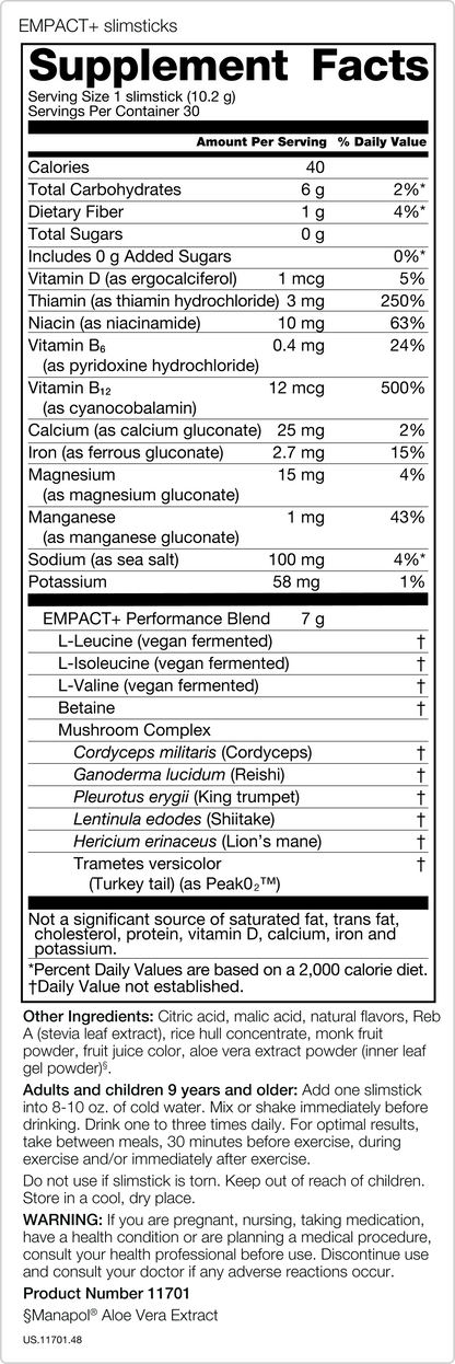 EMPACT+™ Performance Drink Mix (30 slimsticks)