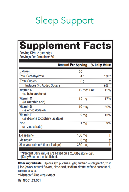Stress and Sleep Support Gummies Combo