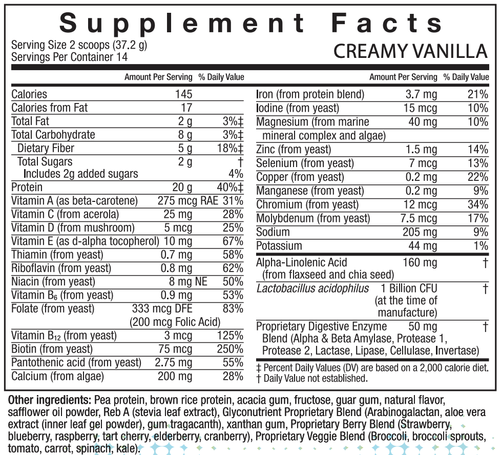 TruPLENISH™ Nutritional Shake (Creamy Vanilla)