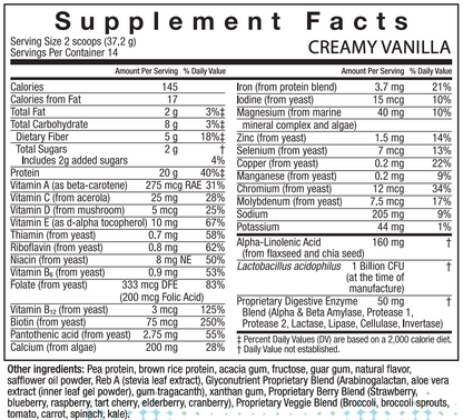 TruPLENISH™ Nutritional Shake (Creamy Vanilla)