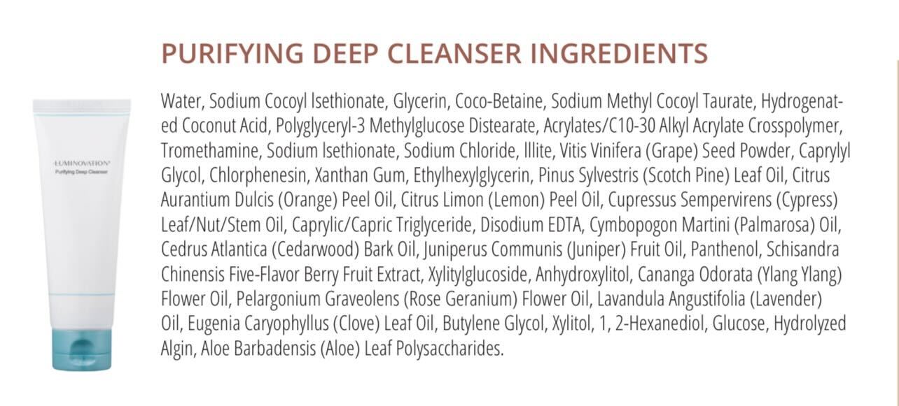 Luminovation Purifying Deep Cleanser