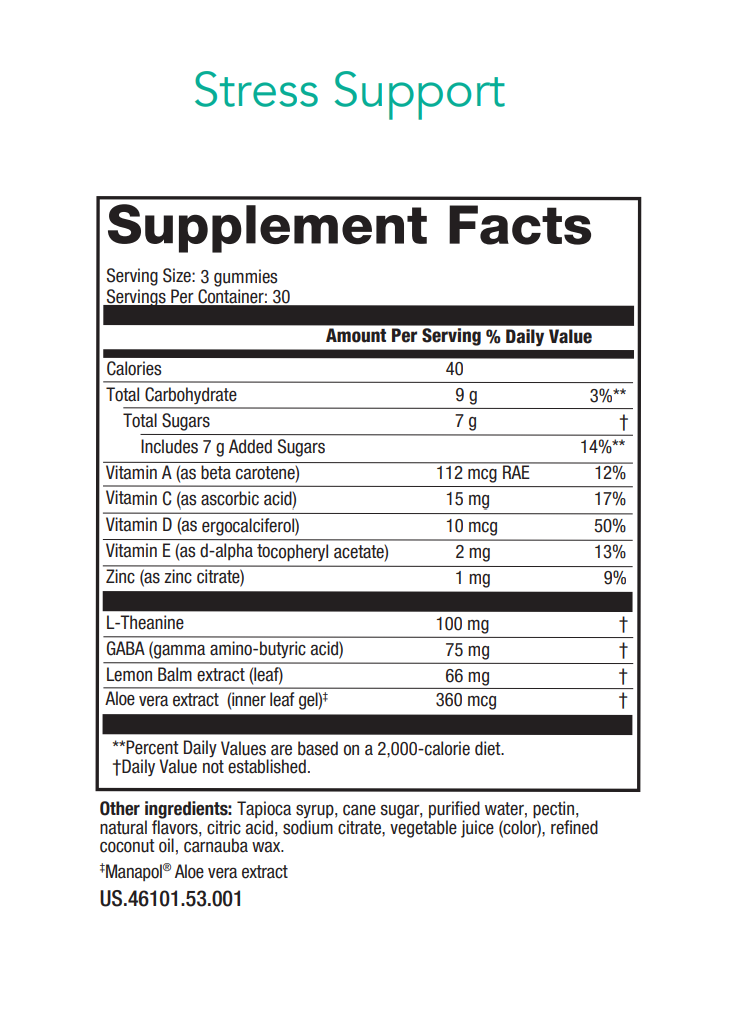 Stress Support Gummies