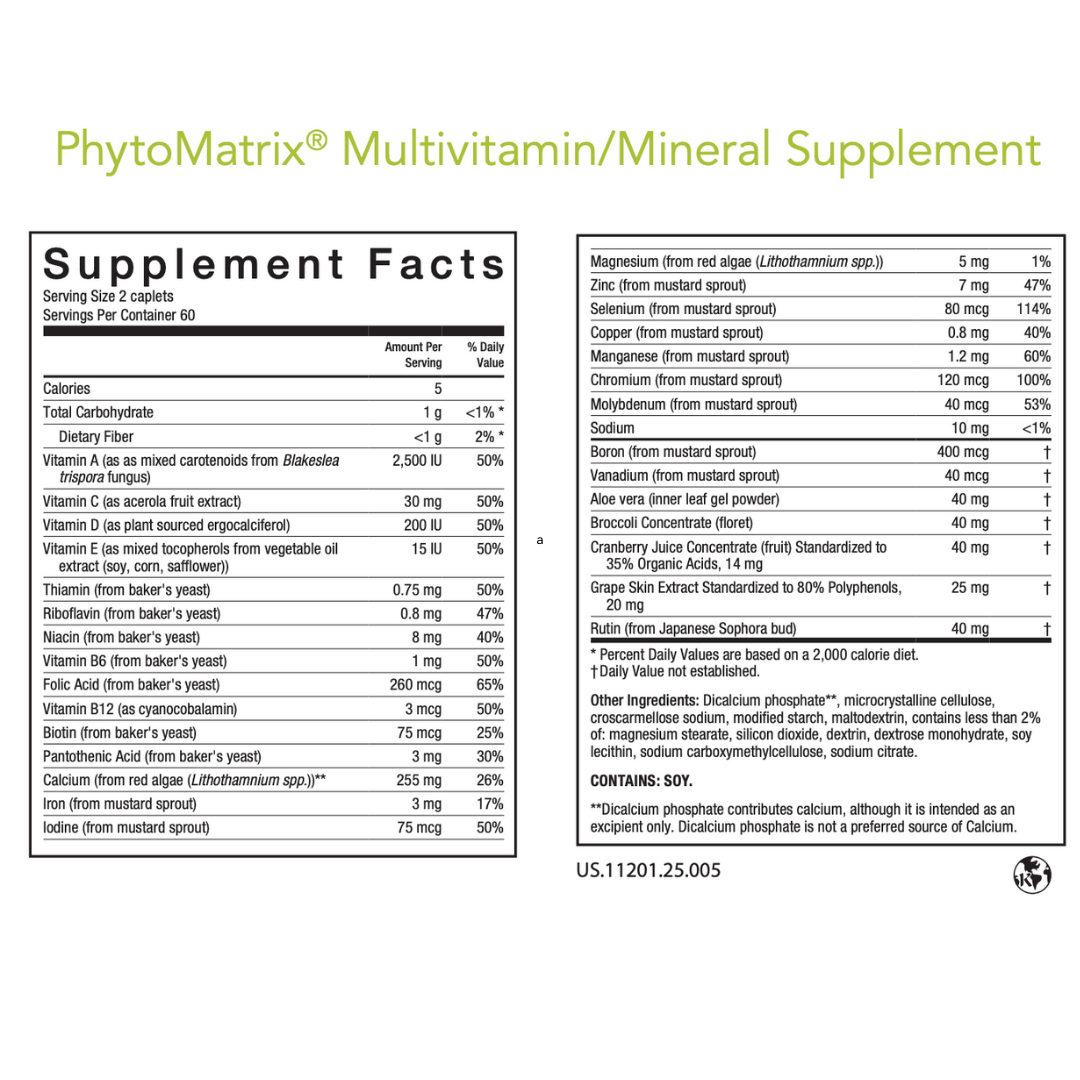 PhytoMatrix Multivitamin